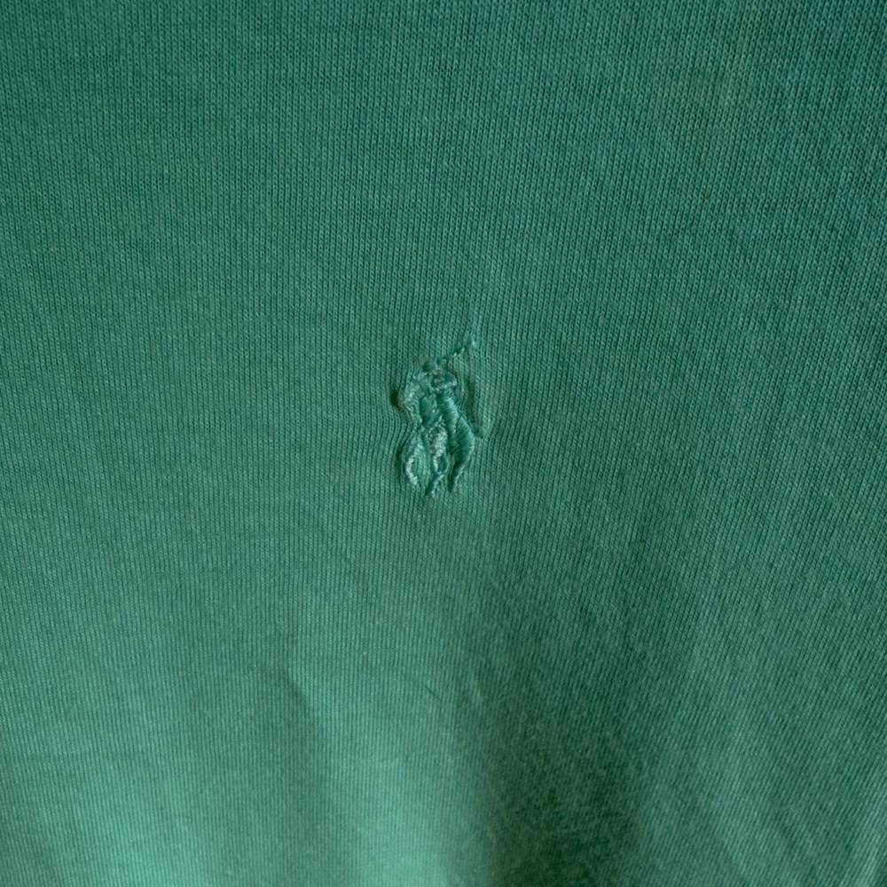 Ralph Lauren Sport Women’s Mint Green V-Neck Shirt - Picture 5 of 6